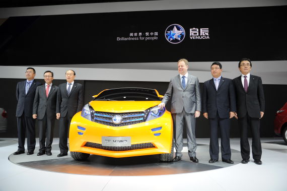 概念车viwa领衔 启辰亮相上海车展