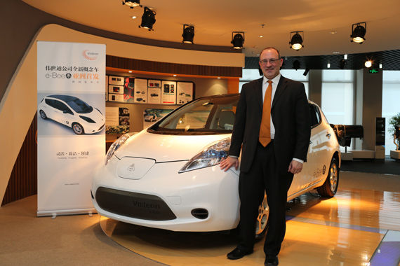 伟世通e-Bee概念车亮相2013上海车展