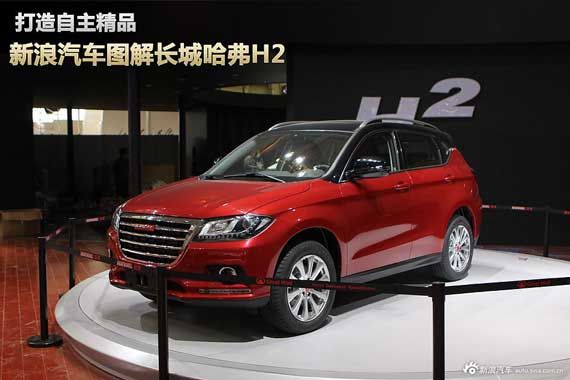 长城哈弗H7、哈弗H6运动版车展首发