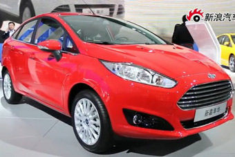 视频：上海车展福特新嘉年华高清实拍