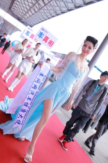 车问网邀李颖芝诠释2013上海车展新内涵