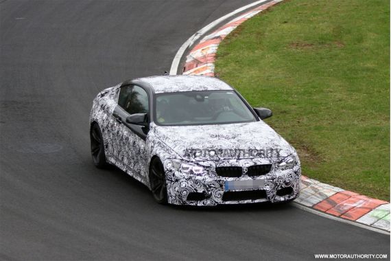 新款宝马M4 Coupe谍照曝光将于年底发布