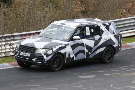 后座更宽敞 新款揽胜长轴版谍照曝光