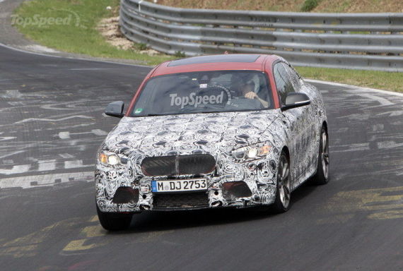 宝马M235i Coupe谍照曝光 或明年初上市