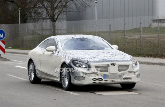 使用自动驾驶系统 新奔驰S级Coupe谍照曝光