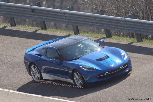 全新雪佛兰克尔维特C7无伪装谍照曝光