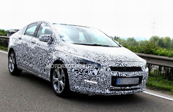 基于全新平台 新一代雪佛兰科鲁兹谍照曝光