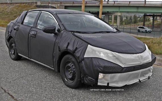 2014款丰田Corolla最新谍照 将年内亮相