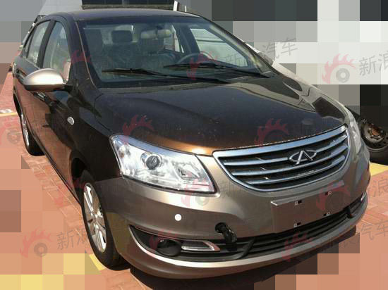 即将上市 奇瑞E3车型细节实拍曝光