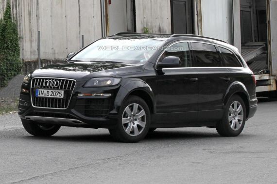 车重大幅减轻 新款奥迪Q7测试车谍照曝光