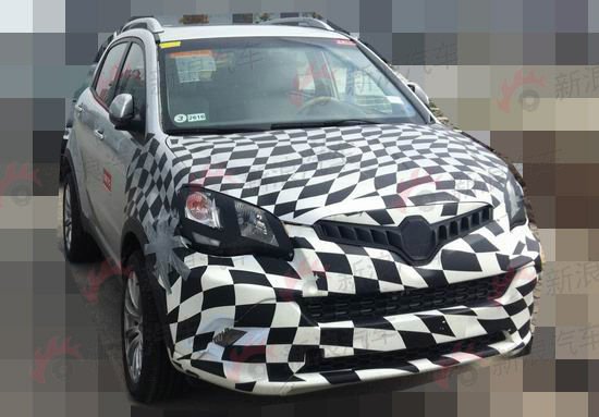 翻版柯兰多 上汽MG小型SUV车型曝光