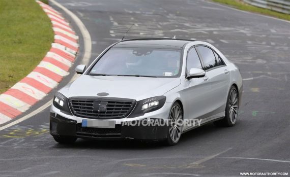 新一代奔驰S63 AMG谍照曝光 年内发布