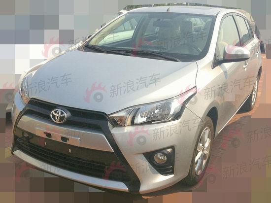 广汽丰田全新一代雅力士谍照曝光