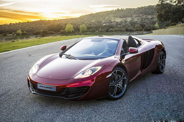 MP4-12C Spider最高时速超官方标定