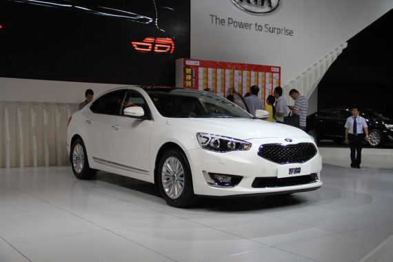 2013款凯尊重庆车展上市 24.3万元起售