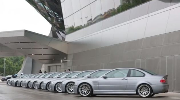 BMW M3 CSL十周年 50台车齐聚慕尼黑
