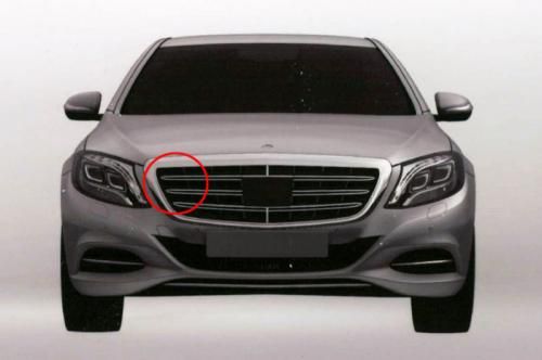 全新奔驰S级插入式混合动力版专利图曝光