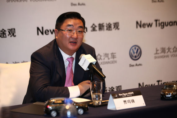 上海大众2015将推B级SUV 谨慎看待小型SUV