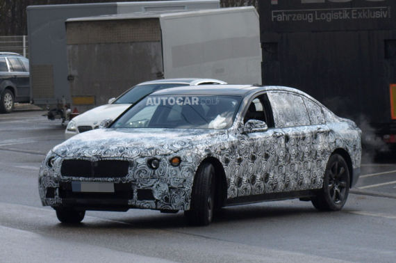 新一代宝马7系细节曝光 2015年发布上市