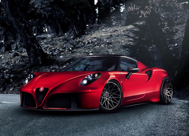 Pogea Racing推出阿尔法罗密欧4C套件