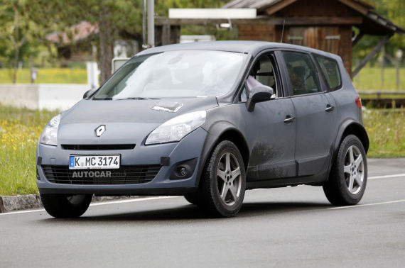 雷诺大风景换代车型谍照 或2015年上市