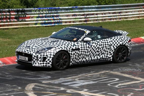 捷豹F-Type Coupe谍照曝光 将推R-S版