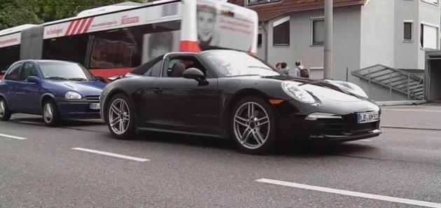 2014款保时捷911 Targa敞篷视频