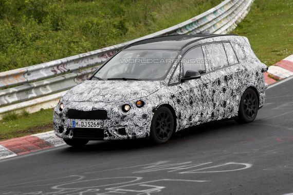 宝马1系GT七座版最新谍照 明年发布