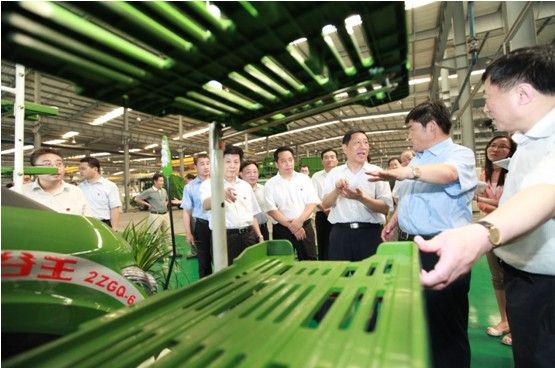 张平盛赞奇瑞重工科技创新能力