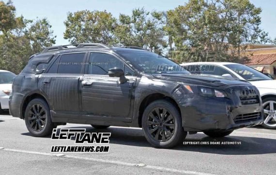 新一代斯巴鲁傲虎谍照曝光 明年1月亮相