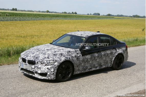 新一代宝马M3谍照曝光 年内发布