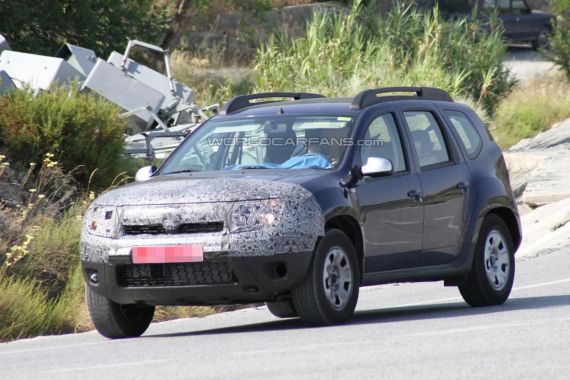 改款达契亚Duster谍照曝光 将亮相法兰克福