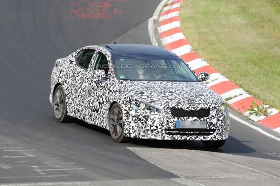 改款欧版起亚Optima谍照 或亮相法兰克福