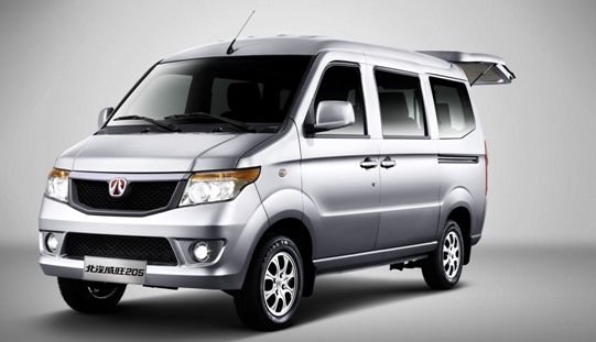 北汽威旺强势出击“冰城”车展