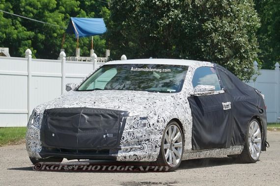 全新凯迪拉克ATS双门轿跑谍照曝光