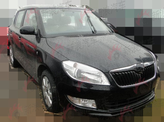 上海大众新款斯柯达晶锐车型实拍曝光