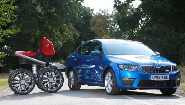 斯柯达发布vRS Mega Man-Pram婴儿车