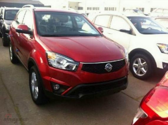 新款双龙柯兰多曝光 更加时尚动感