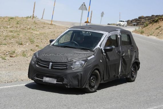 新一代铃木奥拓谍照曝光 车身尺寸增大