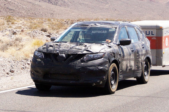 新款日产奇骏谍照曝光 将亮相法兰克福