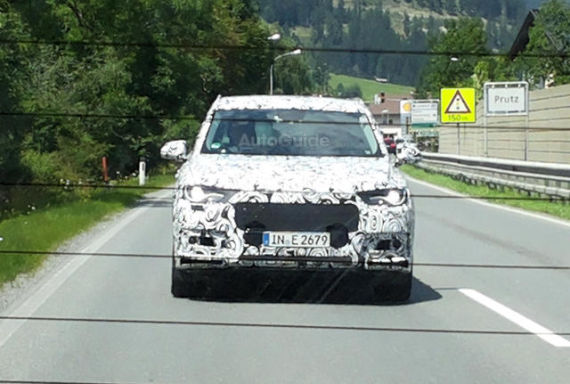 新一代奥迪Q7谍照首度曝光 明年底上市