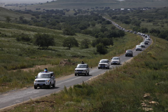 激情点亮路虎人生 2013路虎大会火热开启