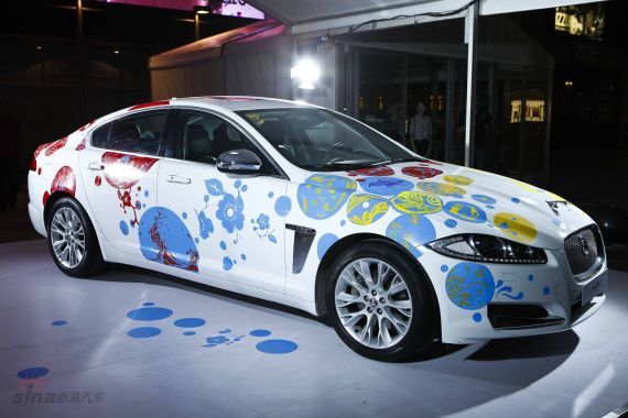 捷豹玩转彩绘涂鸦 街头摩登变装秀