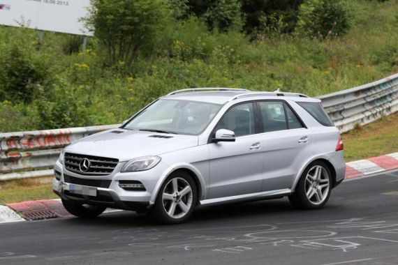 2015年上市 奔驰MLC纽伯格林测试谍照曝光