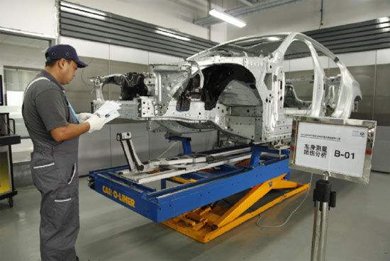 BMW中国钣金喷漆售后服务大赛北区赛举行