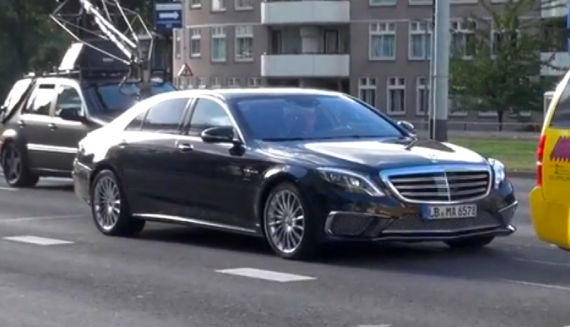 奔驰S65 AMG旗舰型豪华车无伪装谍照曝光