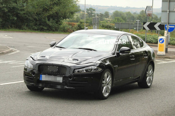 新款捷豹XF谍照曝光 2015年推出