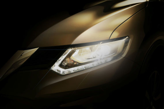 新一代日产奇骏细节图曝光 法兰克福车展首发