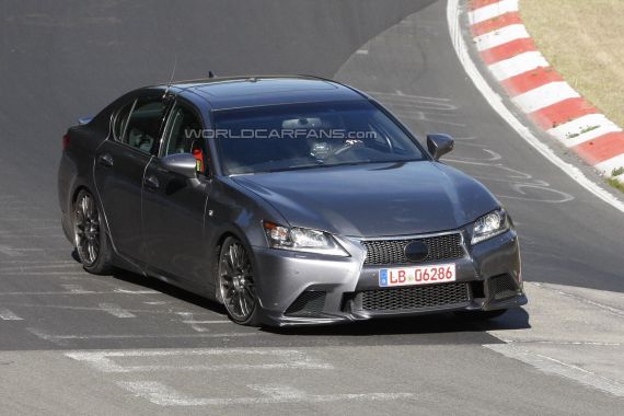 雷克萨斯GS F曝光 2014年上市