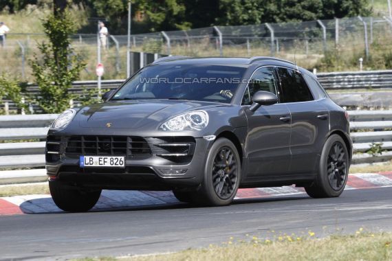 保时捷Macan路试谍照曝光 洛杉矶车展首发